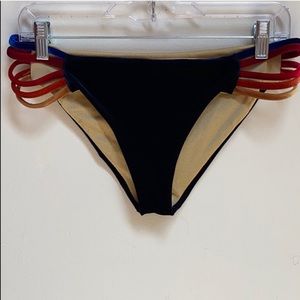 Velvet bikini bottoms 5 strap AV